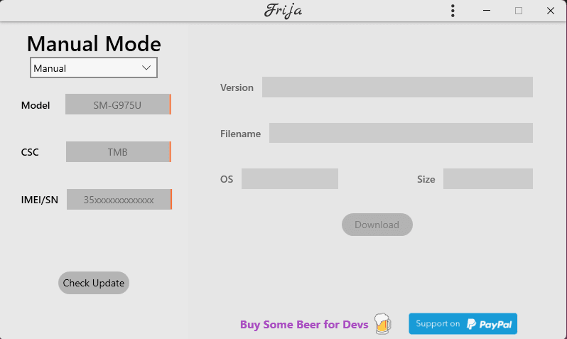 Полезни инструменти за Galaxy и Android устройствата 3 Frija - полезена програма Galaxy устройства.
