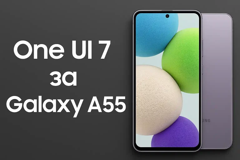 One UI 7 за Galaxy A55