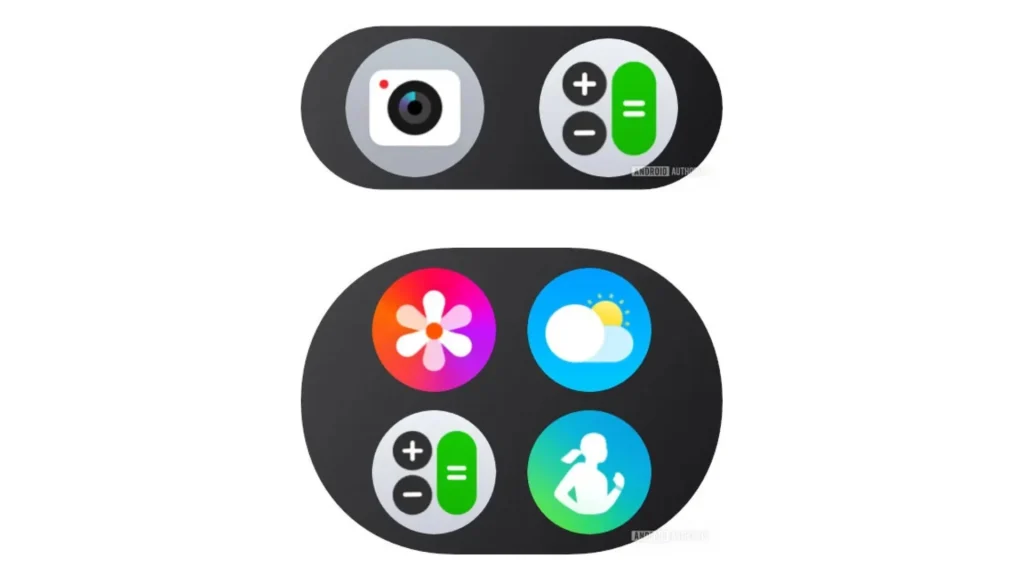 samsung one ui 8 watch shortcuts app folder sizes