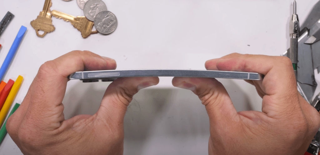 galaxy s25 edge bend test