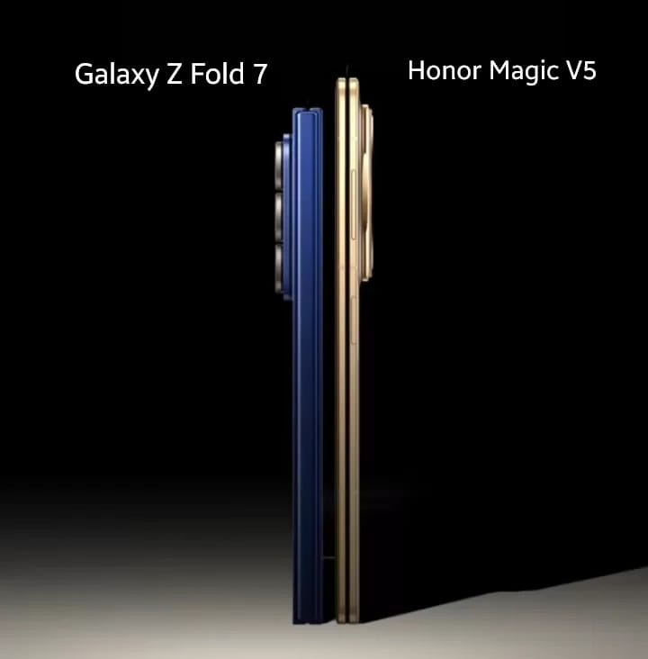 Galaxy Z Fold 7 vs Honor Magic V5