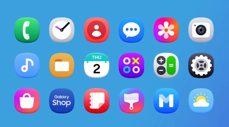 One UI 8.5 икони