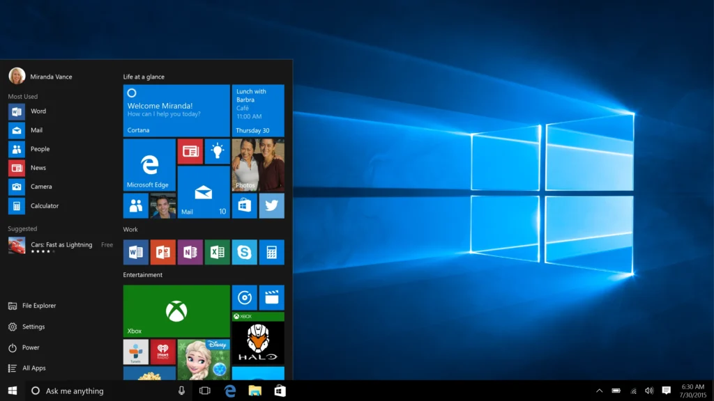 Microsoft Windows 10