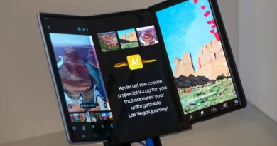 Тройно сгъваем смартфон от Samsung