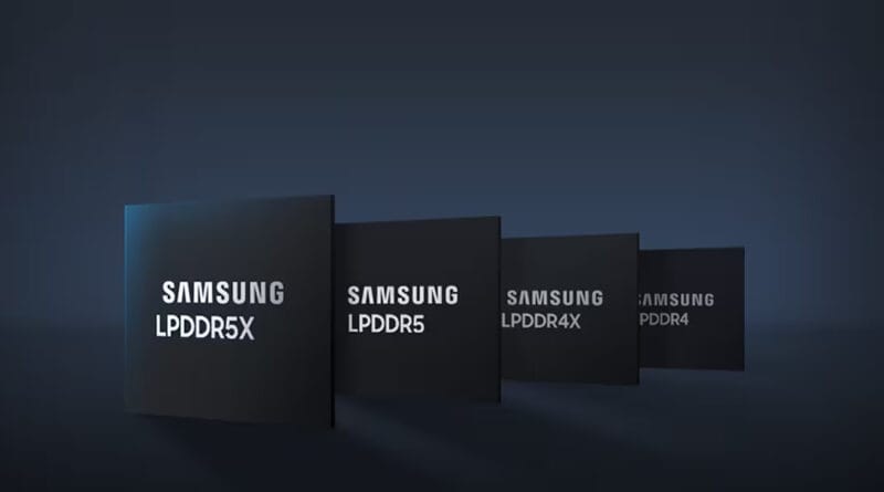 Samsung LDDR6 RAM