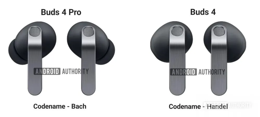 Galaxy Buds4 Pro ще предложат нов дизайн и жестове 3 Galaxy Buds4 & Galaxy Buds4 Pro