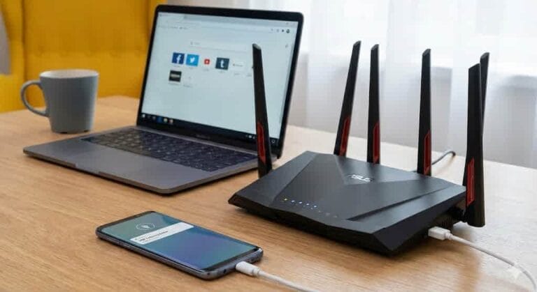 USB тетъринг от телефона към рутера.