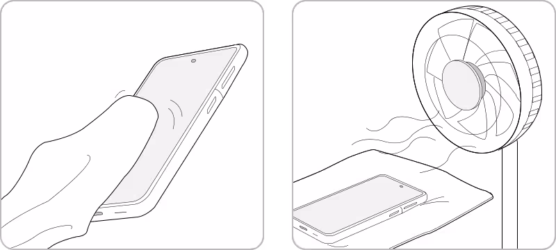 Как да премахнем известието за влага в порта за зареждане