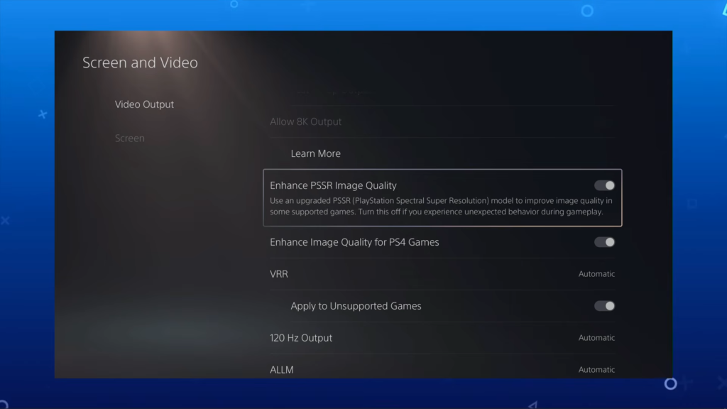 PlayStation 5 Pro (PS5 Pro) PSSR