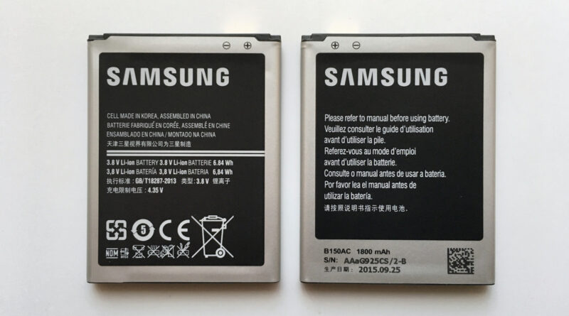 Samsung батерии
