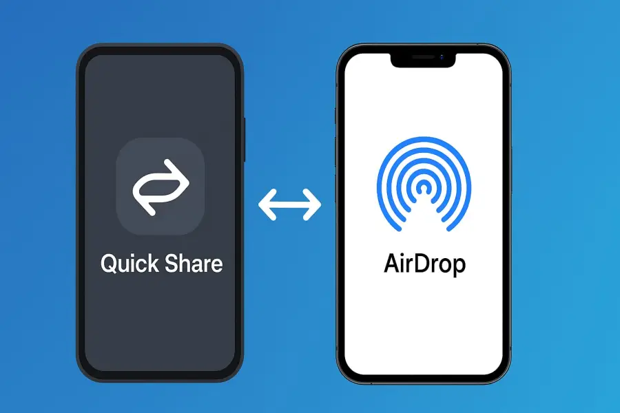 AirDrop и Quick Share