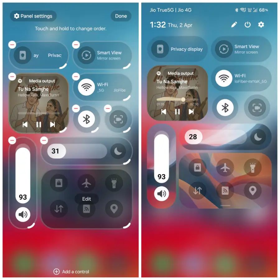 QuickStar ъпдейт добавя нови опции за персонализация в One UI 8.5 2 QuickStar
