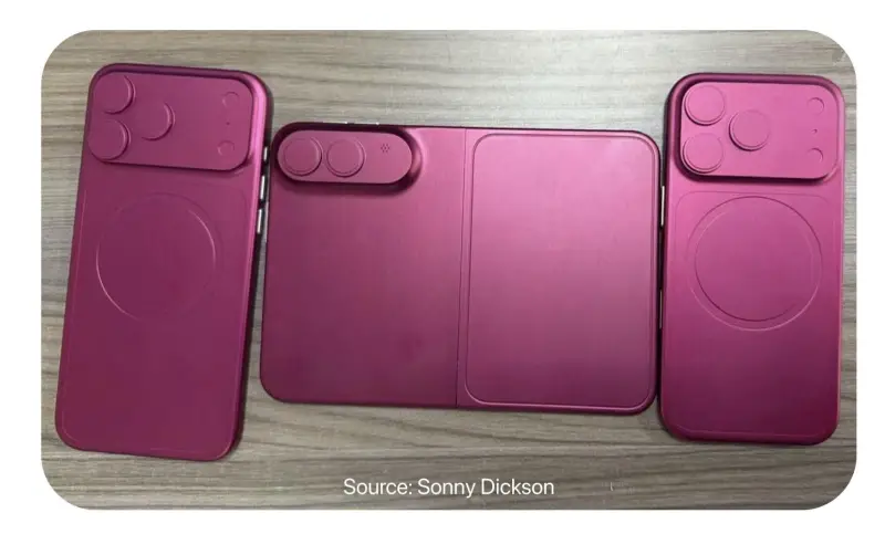 Samsung ще произвежда дисплеите за първия iPhone Fold- ексклузивна сделка за 3 години 2 Макети на iPhone 18 и iPhone Fold