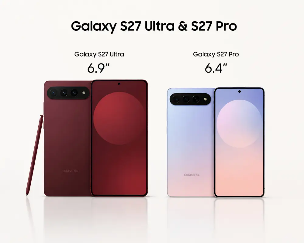 Galaxy S27 Pro: какво знаем до момента 2 Samsung Galaxy S27 Ultra и Galaxy S27 Pro
