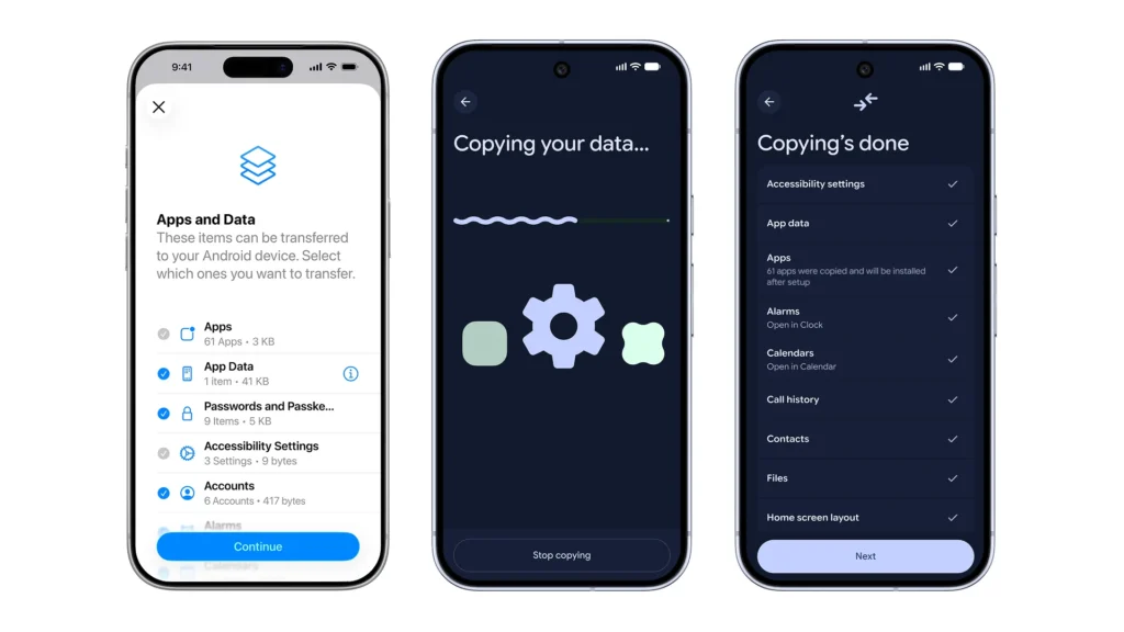 Преминаването от iOS към Android става по-лесно с Android 17 2 Android 17