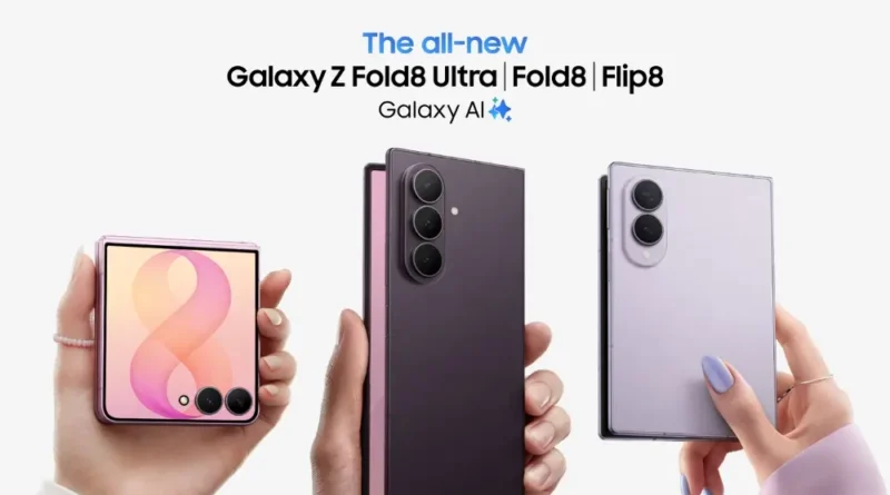 Samsung Galaxy Z Fold8 and Z Flip8