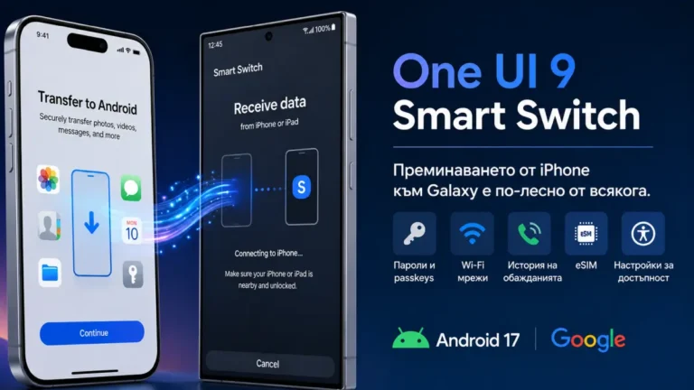 One UI 9 и Smart Switch