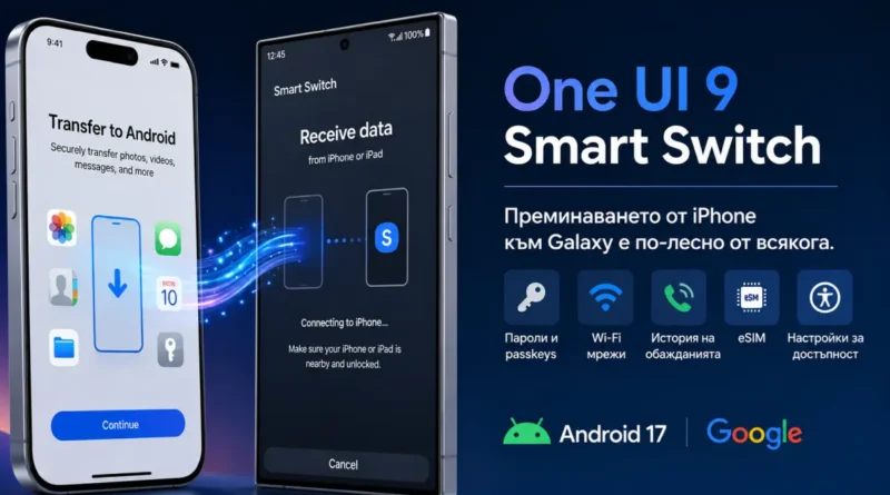 One UI 9 и Smart Switch