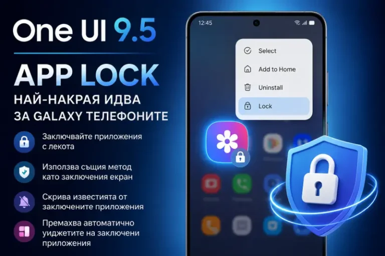 One UI 9.5 и App Lock