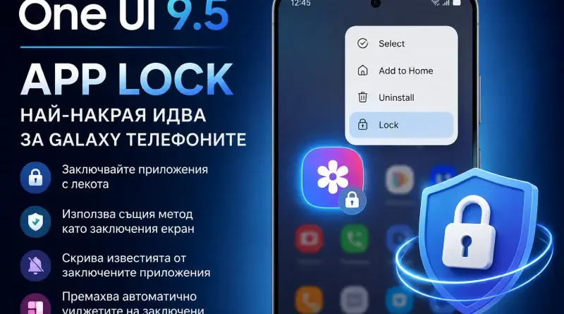 One UI 9.5 и App Lock