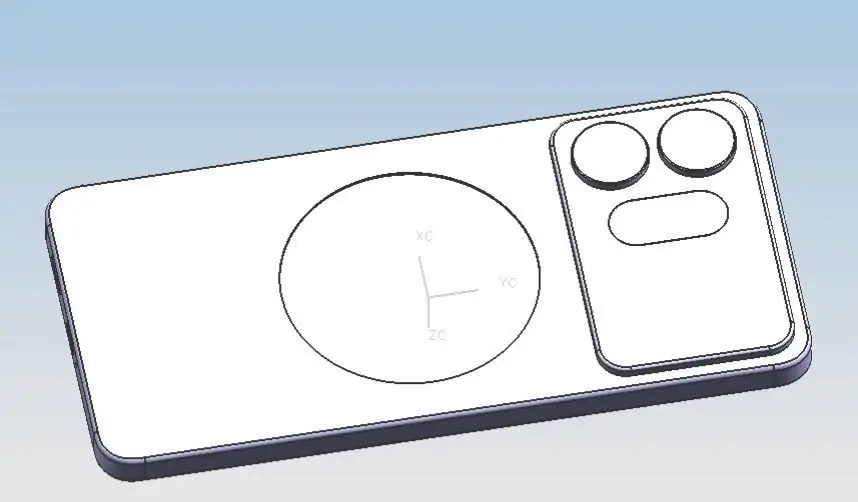 Samsung Galaxy S27 Ultra CAD design 1