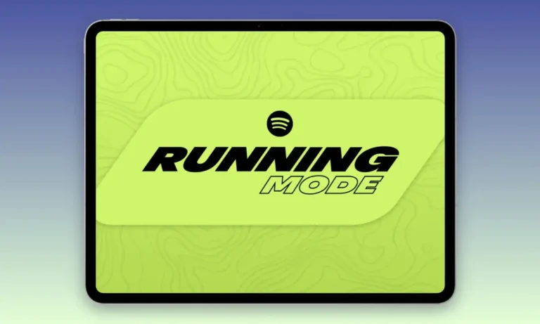 Spotify Running Mode