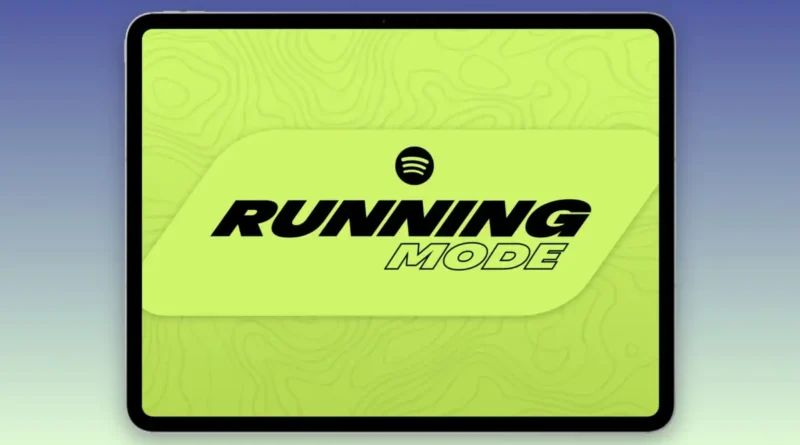 Spotify Running Mode