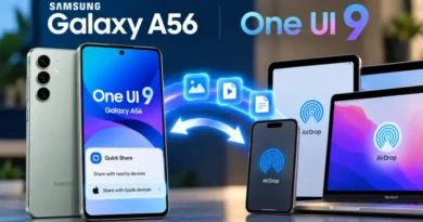 Samsung Galaxy A56 и One UI 9