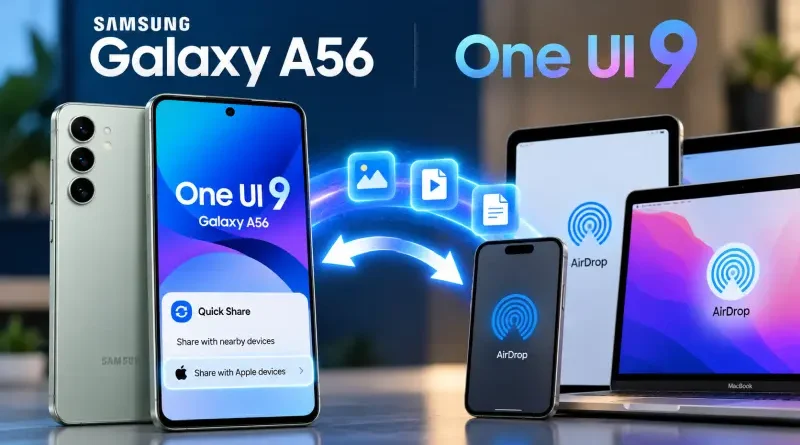 Samsung Galaxy A56 и One UI 9