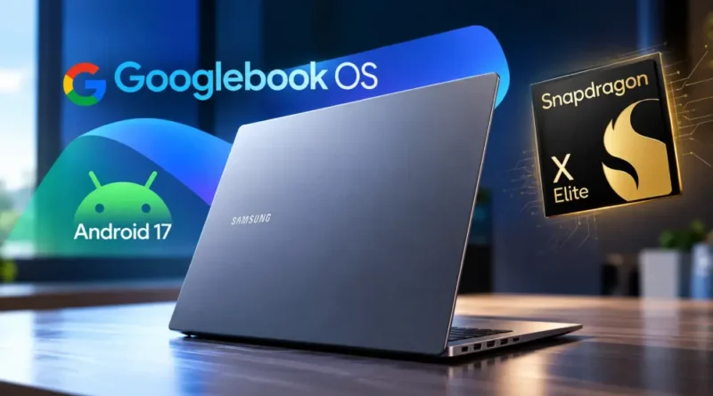Samsung Galaxy Book лаптоп с GoogleBook OS.