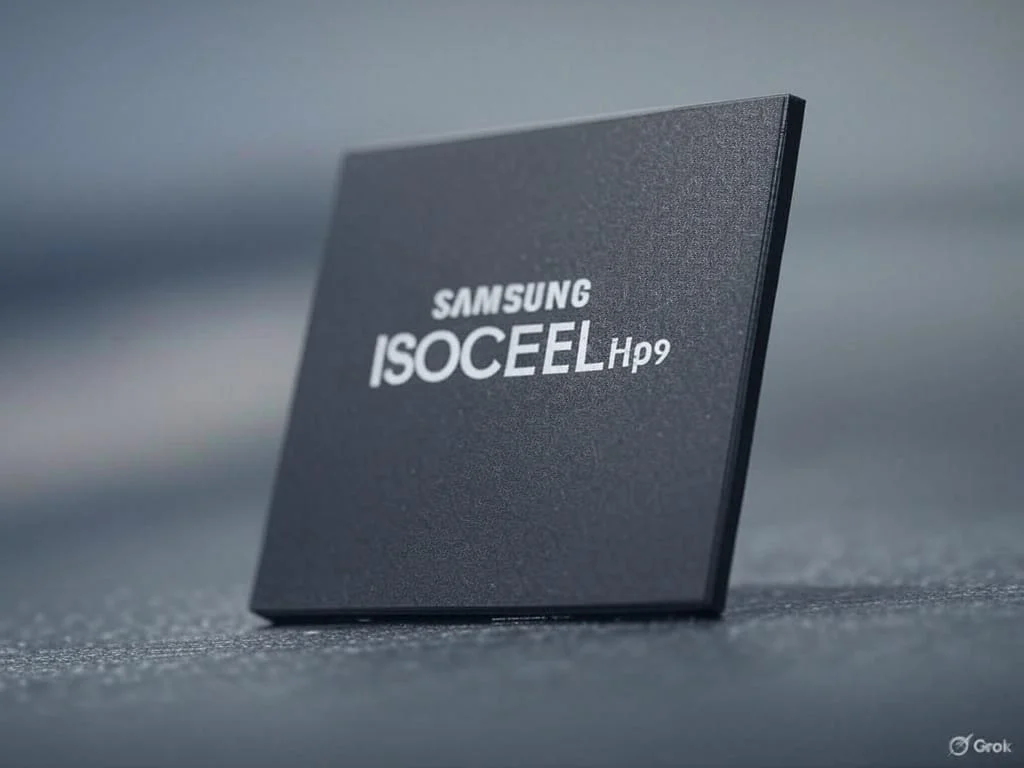 OPPO обмисля да използва 200MP сензор на Samsung във Find X9 2 Изображение на ISOCELL HP9 създадено от изкуствен интелект.