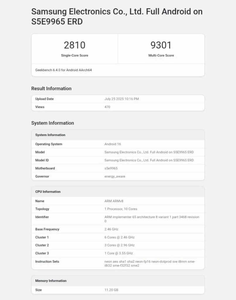 Exynos 2600