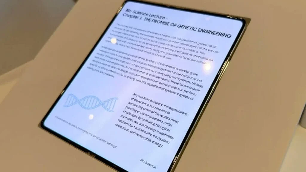 Samsung разкри дисплея без гънка за бъдещия iPhone Fold на CES 2026