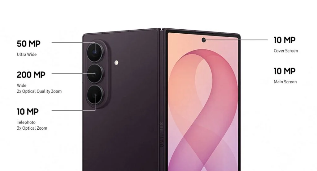 Samsung Galaxy Z Fold8 Ultra - цени и характеристики 4 Galaxy Z Fold8 Ultra Камера